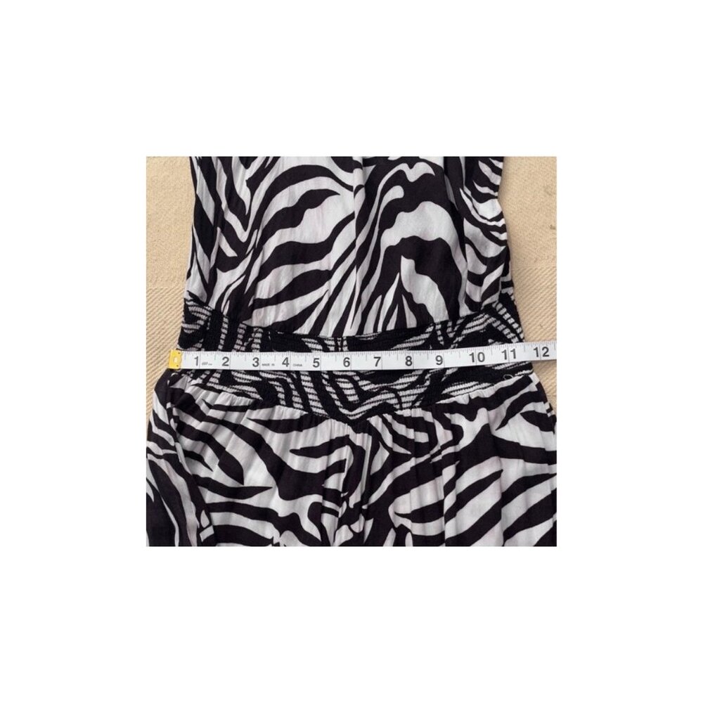 Zebra-Pattern Romper - image 4